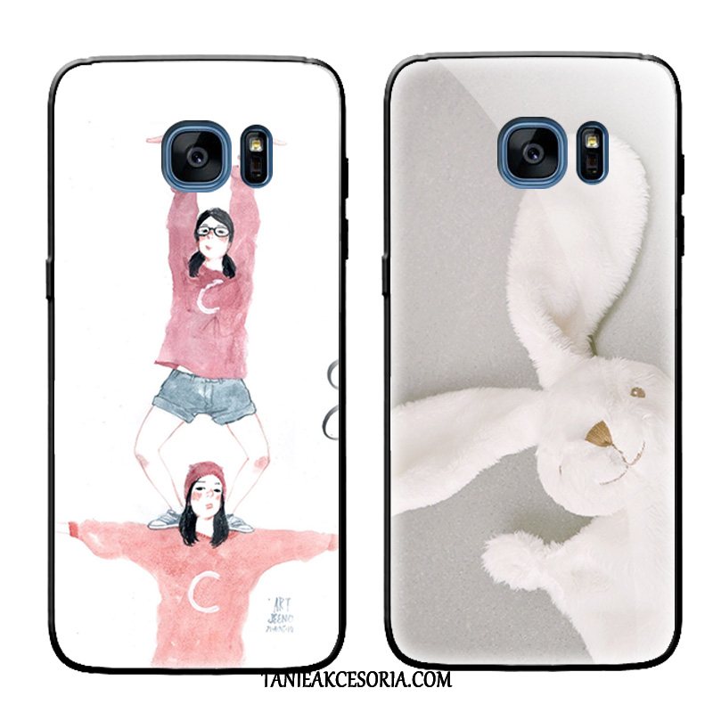 Etui Samsung Galaxy S6 Płótno Bunny Kreatywne, Obudowa Samsung Galaxy S6 All Inclusive Moda Osobowość