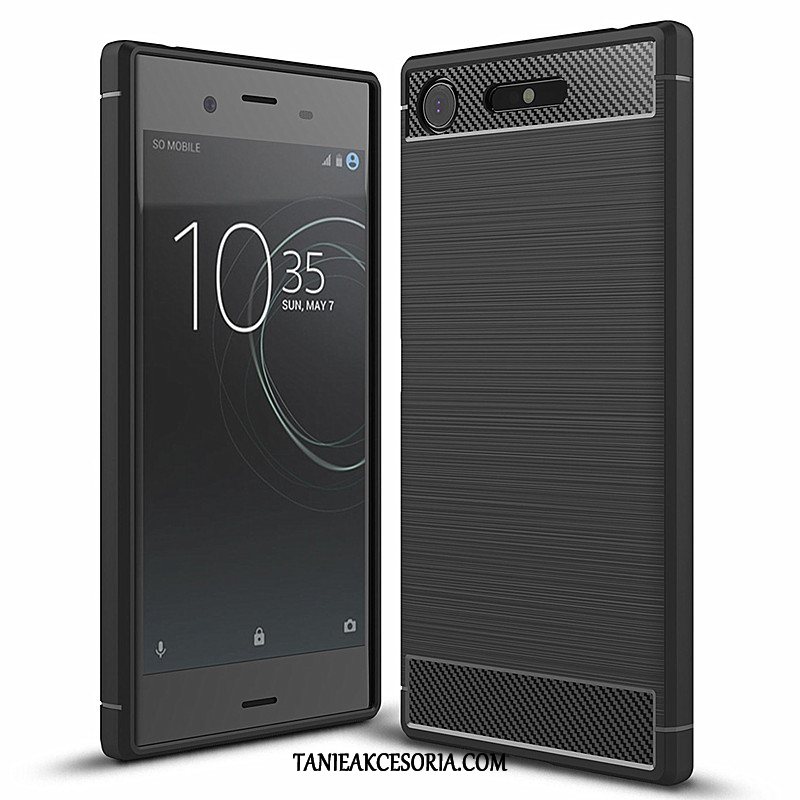 Etui Sony Xperia Xz1 Proste Miękki Czarny, Pokrowce Sony Xperia Xz1 Nowy Ochraniacz All Inclusive