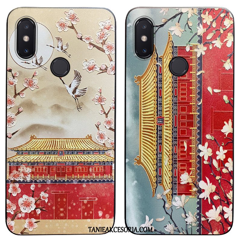 Etui Xiaomi Mi 8 Anti-fall Telefon Komórkowy Osobowość, Futerał Xiaomi Mi 8 Cienkie Nubuku Nowy Beige