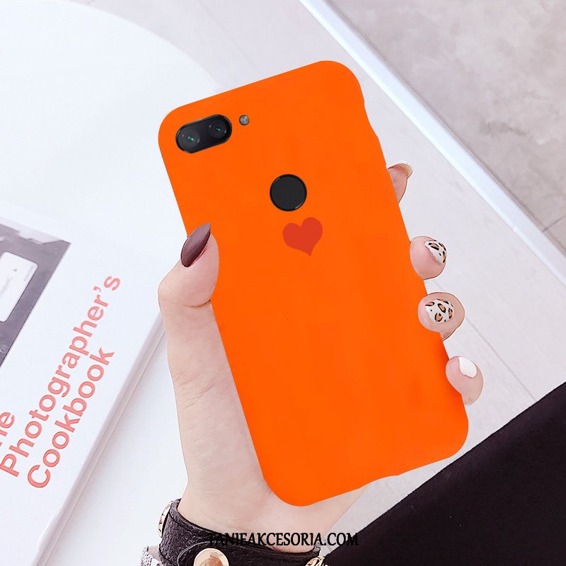 Etui Xiaomi Mi 8 Lite Miłość Wiszące Ozdoby Świeży, Obudowa Xiaomi Mi 8 Lite Mały Cienkie Szkło Hartowane Beige