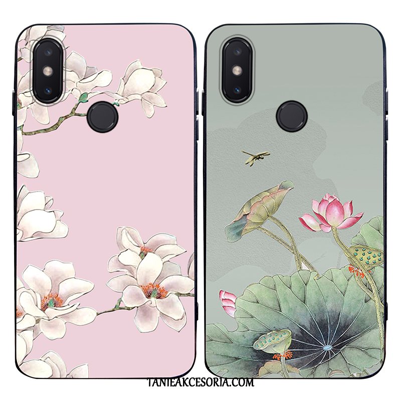 Etui Xiaomi Mi 8 Zielony Czerwony Netto Młodzież, Obudowa Xiaomi Mi 8 Mały Wiatr Telefon Komórkowy Beige