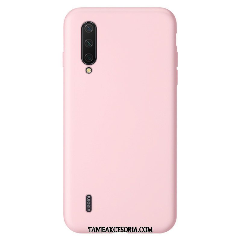 Etui Xiaomi Mi A3 Miękki Lekki I Cienki Nubuku, Obudowa Xiaomi Mi A3 Czerwony Netto Ochraniacz Telefon Komórkowy Beige