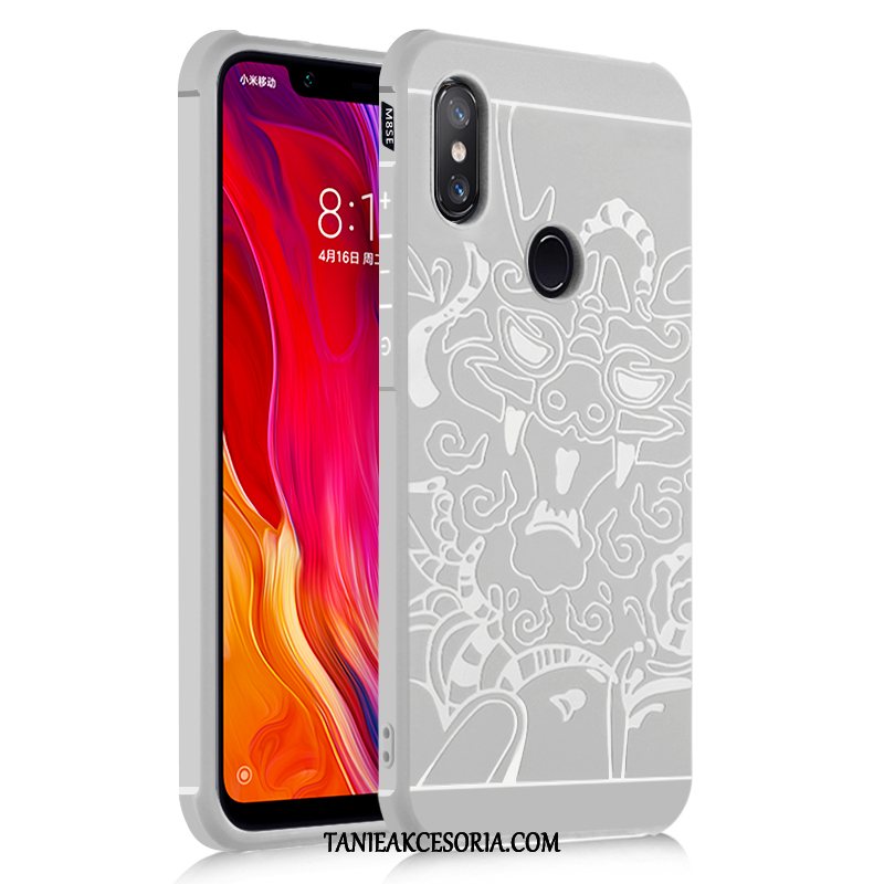 Etui Xiaomi Mi Mix 2s Relief Osobowość Mały, Futerał Xiaomi Mi Mix 2s Ochraniacz Kreatywne All Inclusive Beige