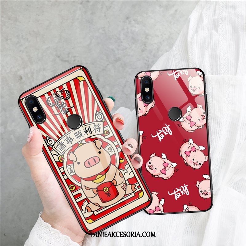 Etui Xiaomi Mi Mix 3 Kreatywne Moda Trudno, Futerał Xiaomi Mi Mix 3 Chłodzenie Kreskówka Cienkie Beige