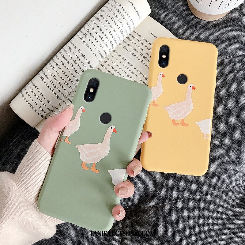 Etui Xiaomi Mi Mix 3 Zielony Wiatr Mały, Obudowa Xiaomi Mi Mix 3 Miękki All Inclusive Ochraniacz Beige