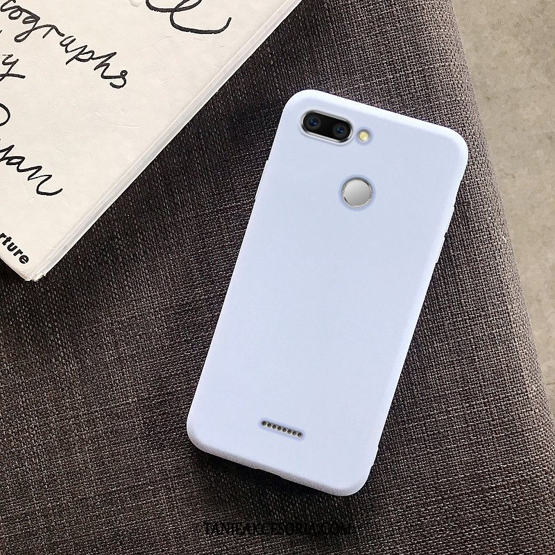 Etui Xiaomi Redmi 6 All Inclusive Czerwony Netto Fioletowy, Obudowa Xiaomi Redmi 6 Kreatywne Osobowość Mały Beige