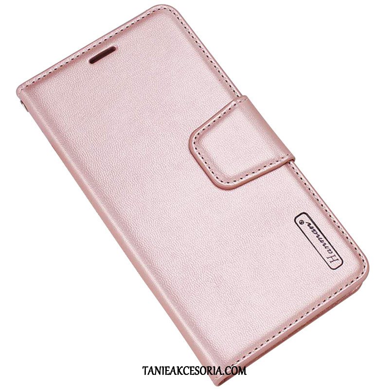 Etui Xiaomi Redmi Note 6 Pro All Inclusive Skórzany Futerał Telefon Komórkowy, Pokrowce Xiaomi Redmi Note 6 Pro Anti-fall Różowe Ochraniacz Beige