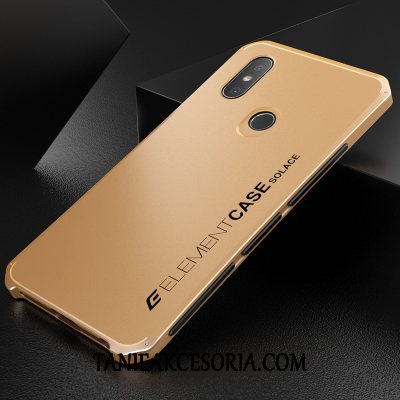 Etui Xiaomi Redmi Note 6 Pro Nubuku Mały Złoto, Pokrowce Xiaomi Redmi Note 6 Pro Tendencja Telefon Komórkowy Czerwony Beige