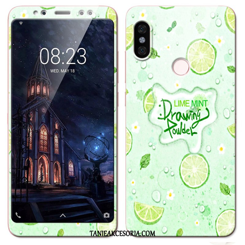 Etui Xiaomi Redmi S2 Filmy Zielony Czerwony, Pokrowce Xiaomi Redmi S2 Tendencja Telefon Komórkowy Miękki Beige