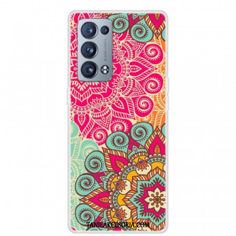 Etui do Oppo Reno 6 Pro 5G Neonowa Mandala