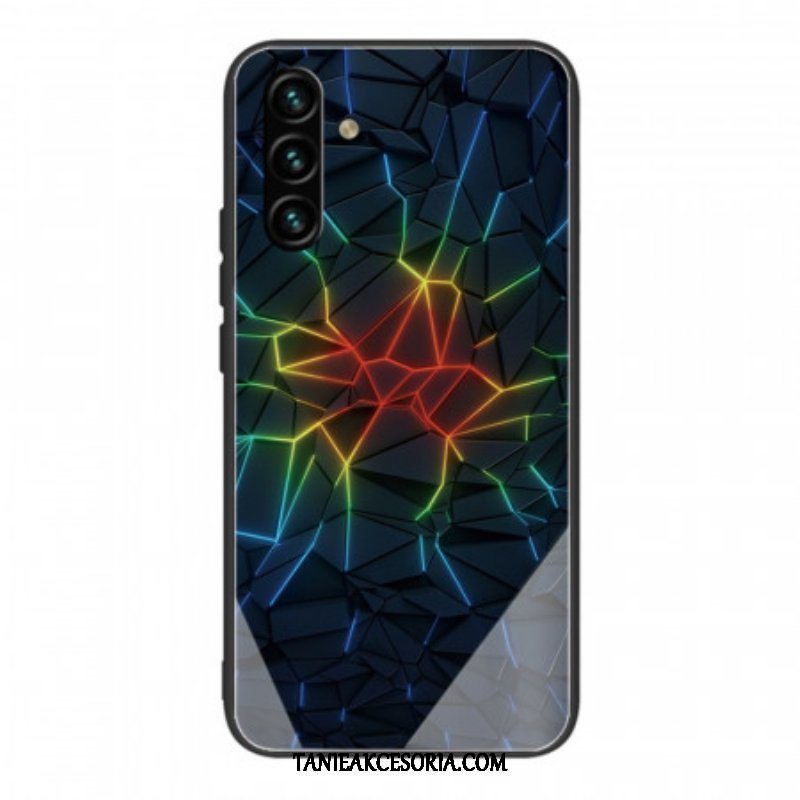 Etui do Samsung Galaxy A13 5G / A04s Geometria Szkło Hartowane