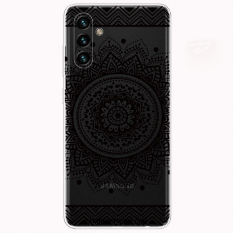 Etui do Samsung Galaxy A13 5G / A04s Mandala Z Pojedynczym Kwiatem