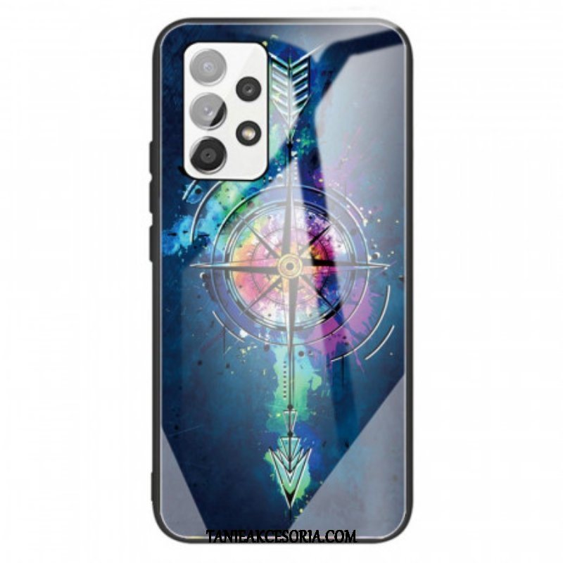 Etui do Samsung Galaxy A13 Strzała Ze Szkła Hartowanego