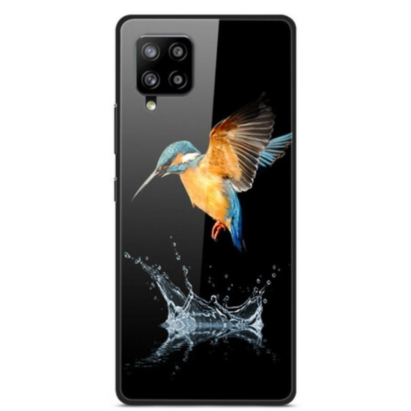 Etui do Samsung Galaxy A42 5G Szkło Hartowane Crown Bird