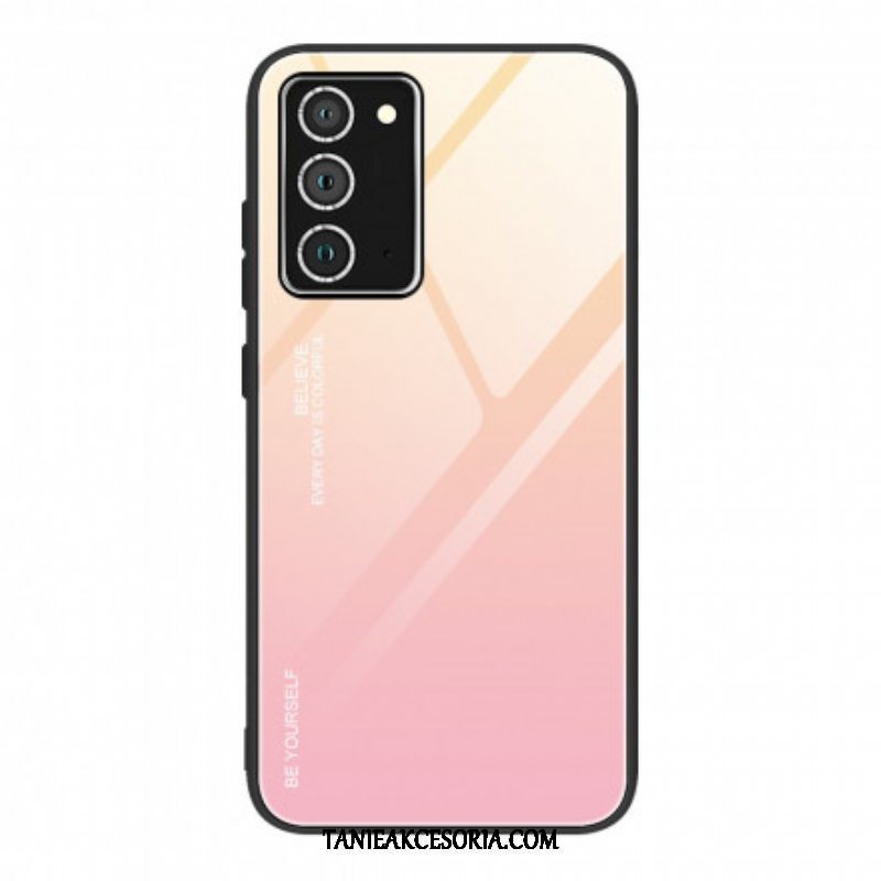 Etui do Samsung Galaxy A52 4G / A52 5G / A52s 5G Szkło Hartowane Bądź Sobą