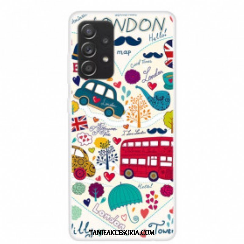 Etui do Samsung Galaxy A52 4G / A52 5G / A52s 5G Życie W Londynie