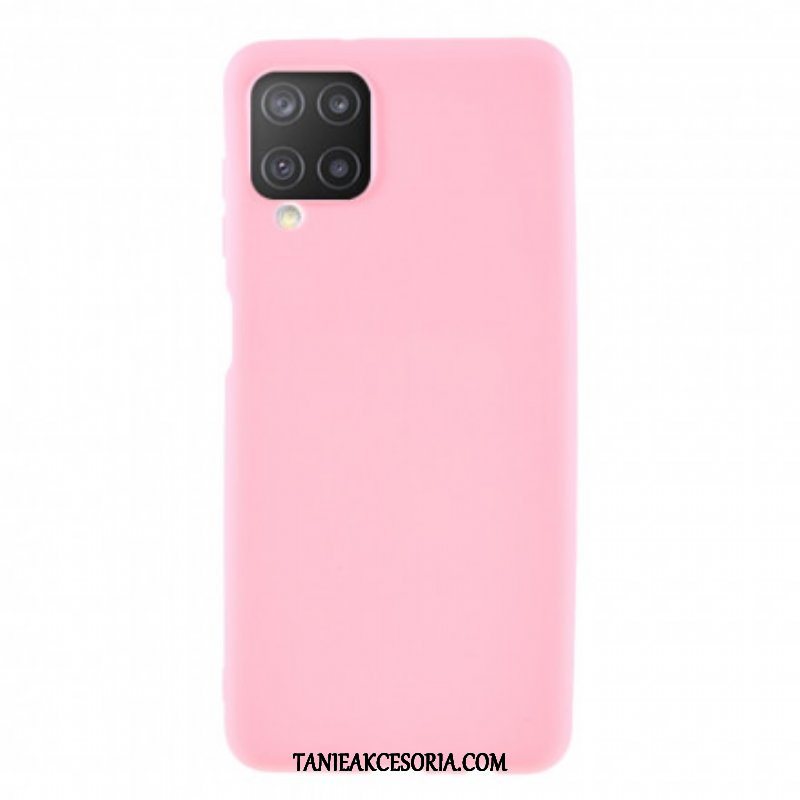 Etui do Samsung Galaxy M12 / A12 Matowy Silikon