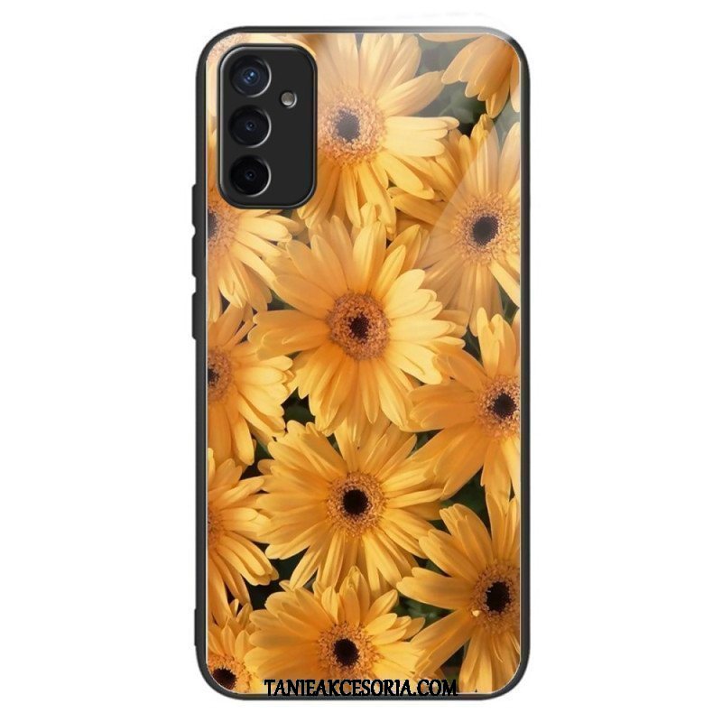 Etui do Samsung Galaxy M13 Szkło Hartowane Słoneczniki