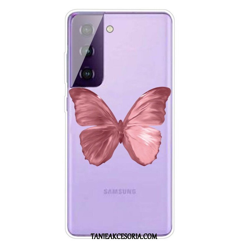 Etui do Samsung Galaxy S21 5G Dzikie Motyle