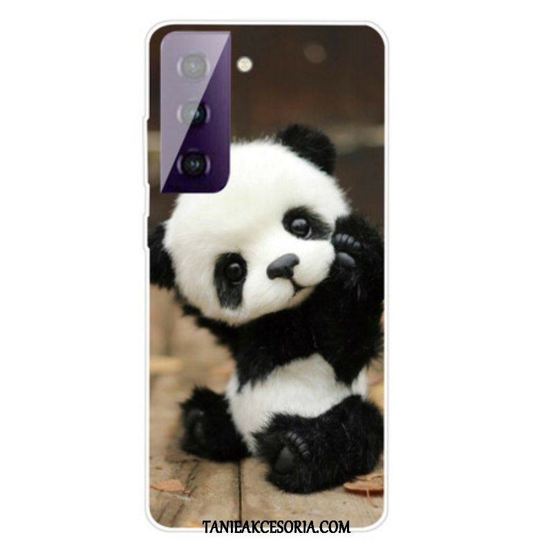 Etui do Samsung Galaxy S21 FE Elastyczna Panda