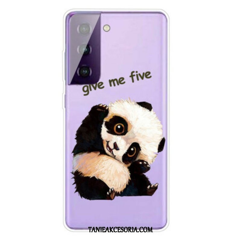 Etui do Samsung Galaxy S21 FE Panda Daj Mi Piątkę