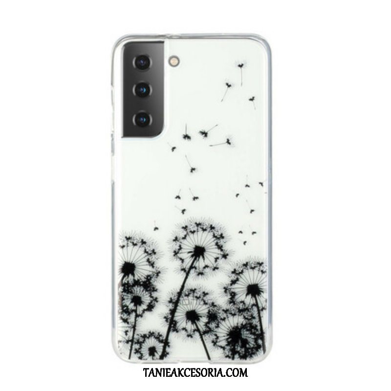 Etui do Samsung Galaxy S21 Plus 5G Bezszwowi Czarni Dandelions