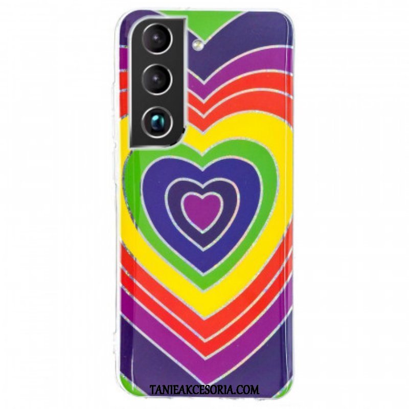 Etui do Samsung Galaxy S22 5G Psychodeliczne Serce