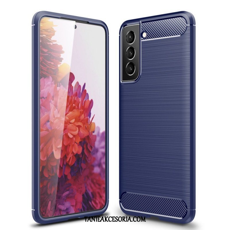 Etui do Samsung Galaxy S22 5G Szczotkowane Włókno Węglowe