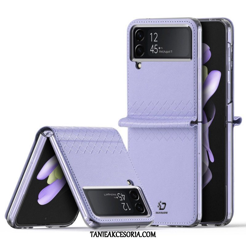 Etui do Samsung Galaxy Z Flip 4 Etui Folio Sztuczna Skóra Dux Ducis