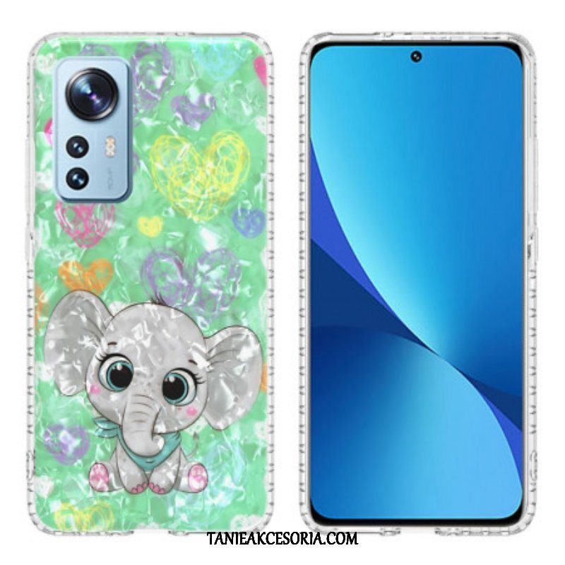 Etui do Xiaomi 12 / 12X Stylowy Słoń