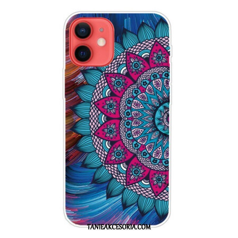 Etui do iPhone 13 Mini Kolorowa Mandala