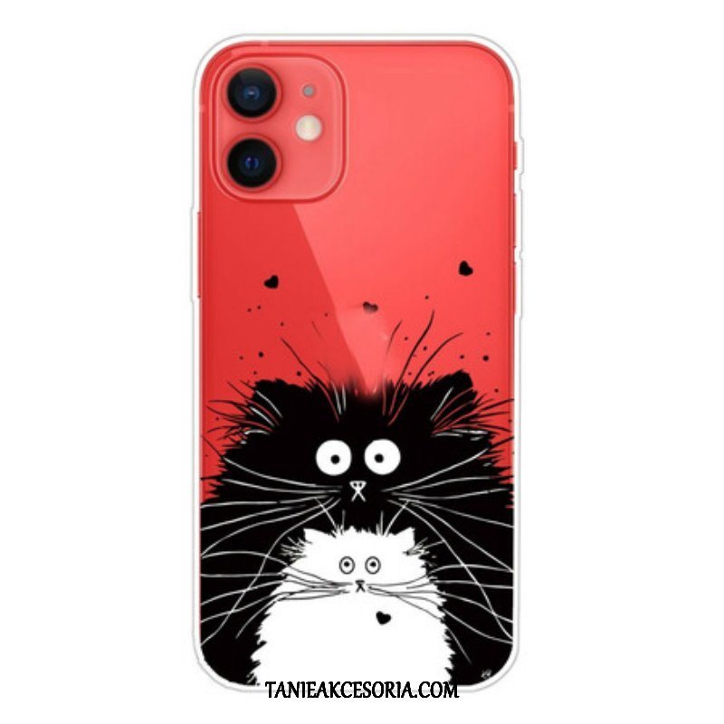 Etui do iPhone 13 Mini Spójrz Na Koty