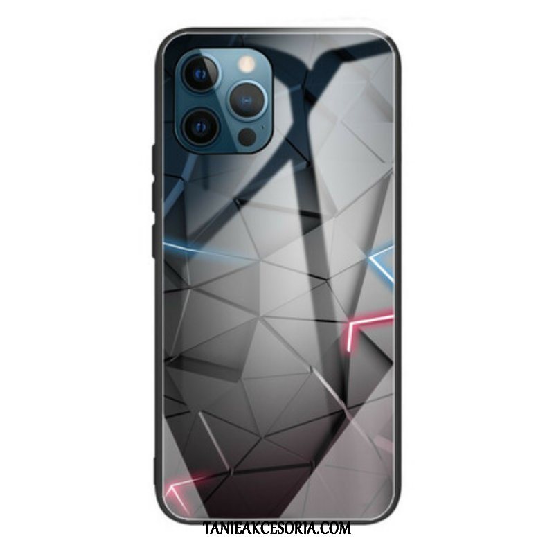 Etui do iPhone 13 Pro Geometria Szkła Hartowanego