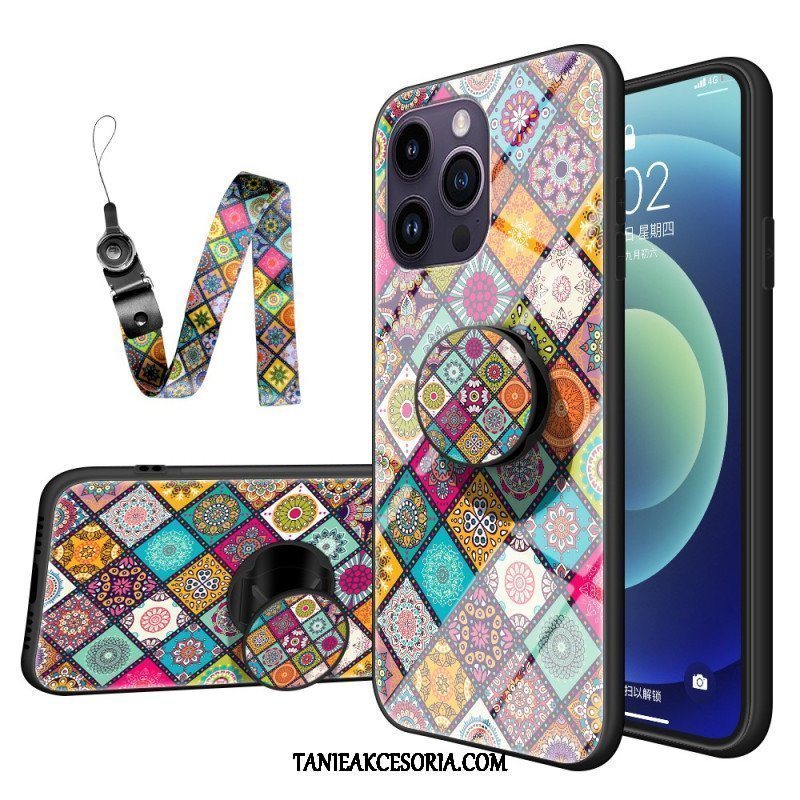 Etui do iPhone 15 Pro Max Patchwork