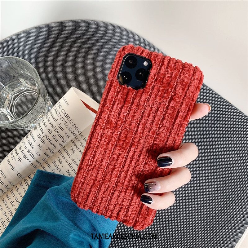 Etui iPhone 11 Pro Flanela Osobowość Moda, Obudowa iPhone 11 Pro Perfumowany Anti-fall Jednolity Kolor