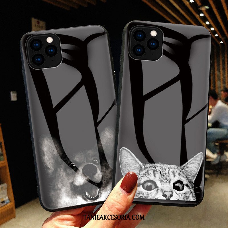 Etui iPhone 11 Pro Max Telefon Komórkowy All Inclusive Kotek, Pokrowce iPhone 11 Pro Max Czerwony Netto Zabawne Moda