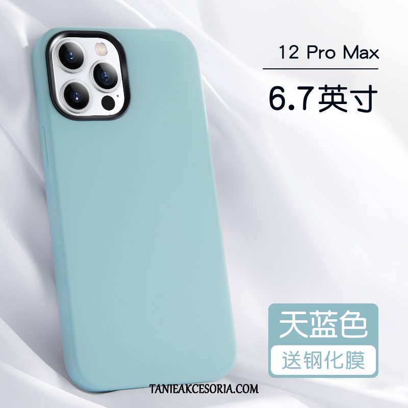 Etui iPhone 12 Pro Max All Inclusive Anti-fall Czerwony Netto, Obudowa iPhone 12 Pro Max Nowy Silikonowe Ochraniacz