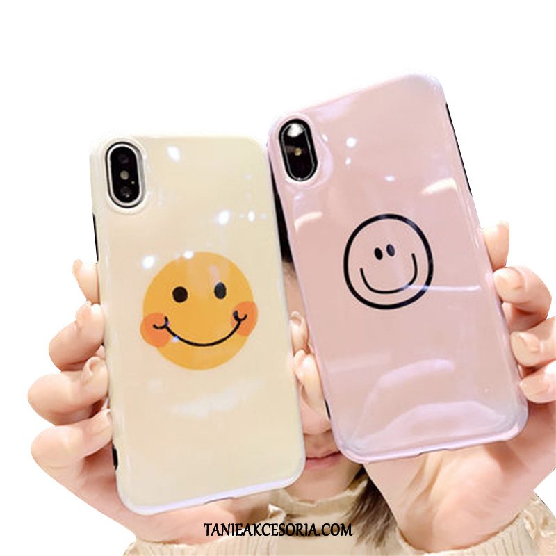 Etui iPhone Xs Max Osobowość Telefon Komórkowy Kreatywne, Obudowa iPhone Xs Max Nowy Modna Marka Smile