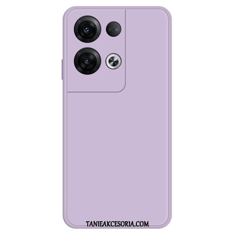 Futerały do Oppo Reno 8 Pro Silikonowe Wnętrze Z Mikrofibry