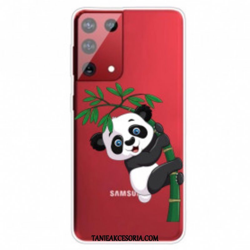 Futerały do Samsung Galaxy S21 Ultra 5G Panda Na Bambusie