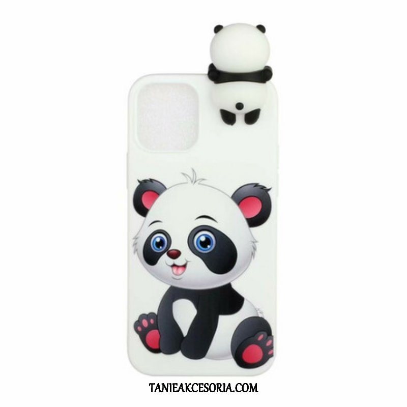 Futerały do iPhone 13 Pro Słodka Panda 3d